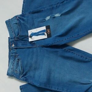 YMl high Rise‎ women's blue flare Jeans Size 11/30